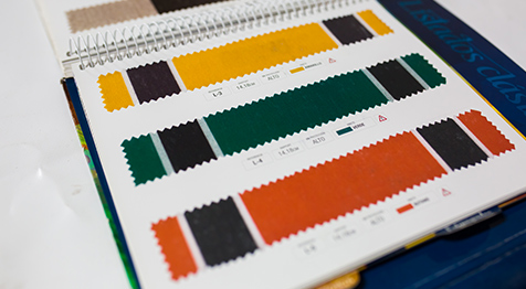 Catálogo color textil