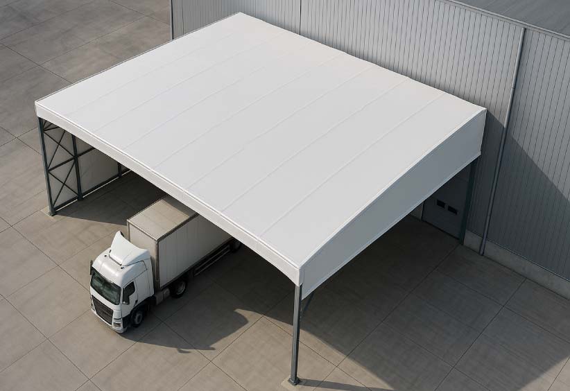 Toldos para zonas industriales